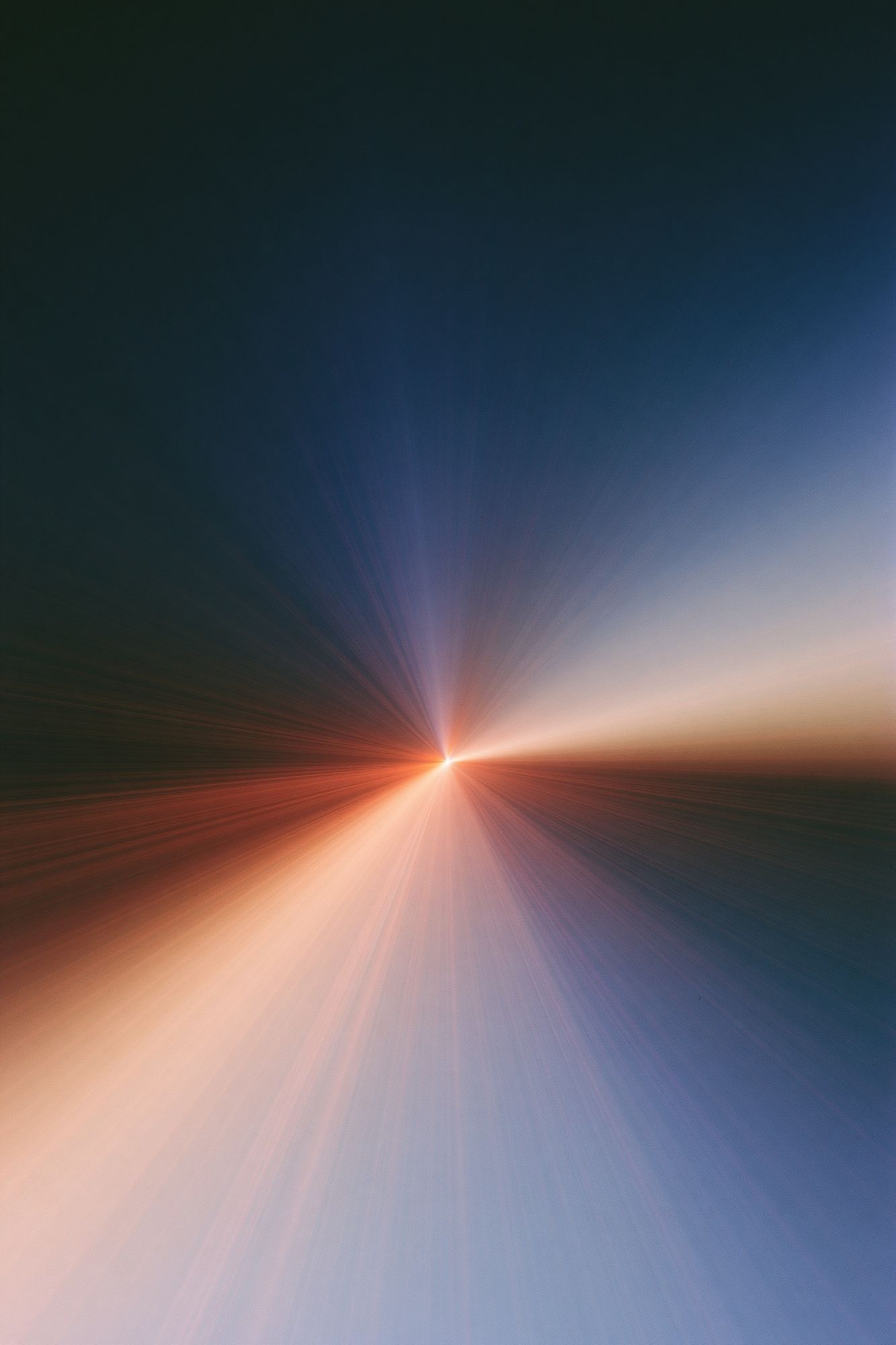 Radiant Horizon Abstract Poster. poster — abstract art