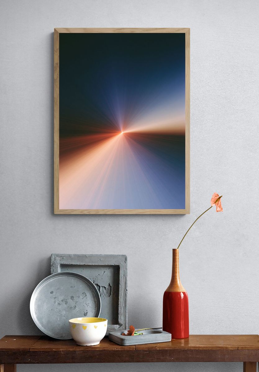 Radiant Horizon Abstract Poster. — room view 3