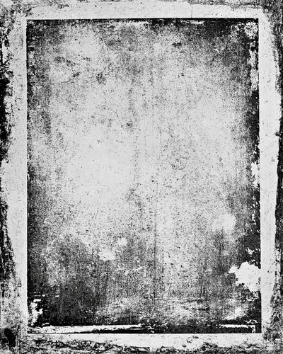 Grunge Monochrome Abstract Poster. poster
