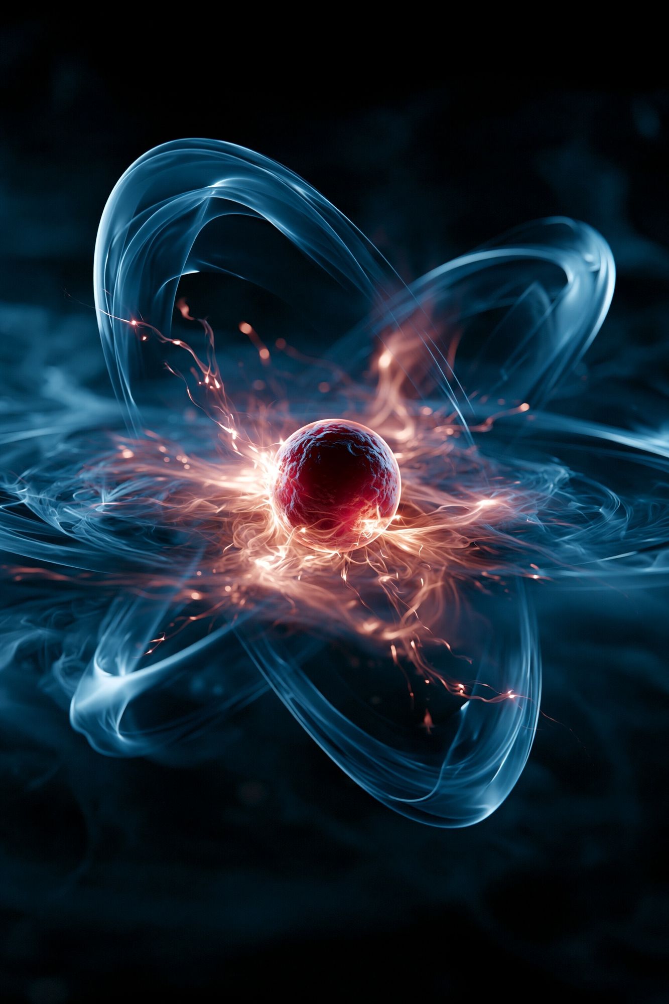 Atomic Energy Abstract Poster. poster — abstract art