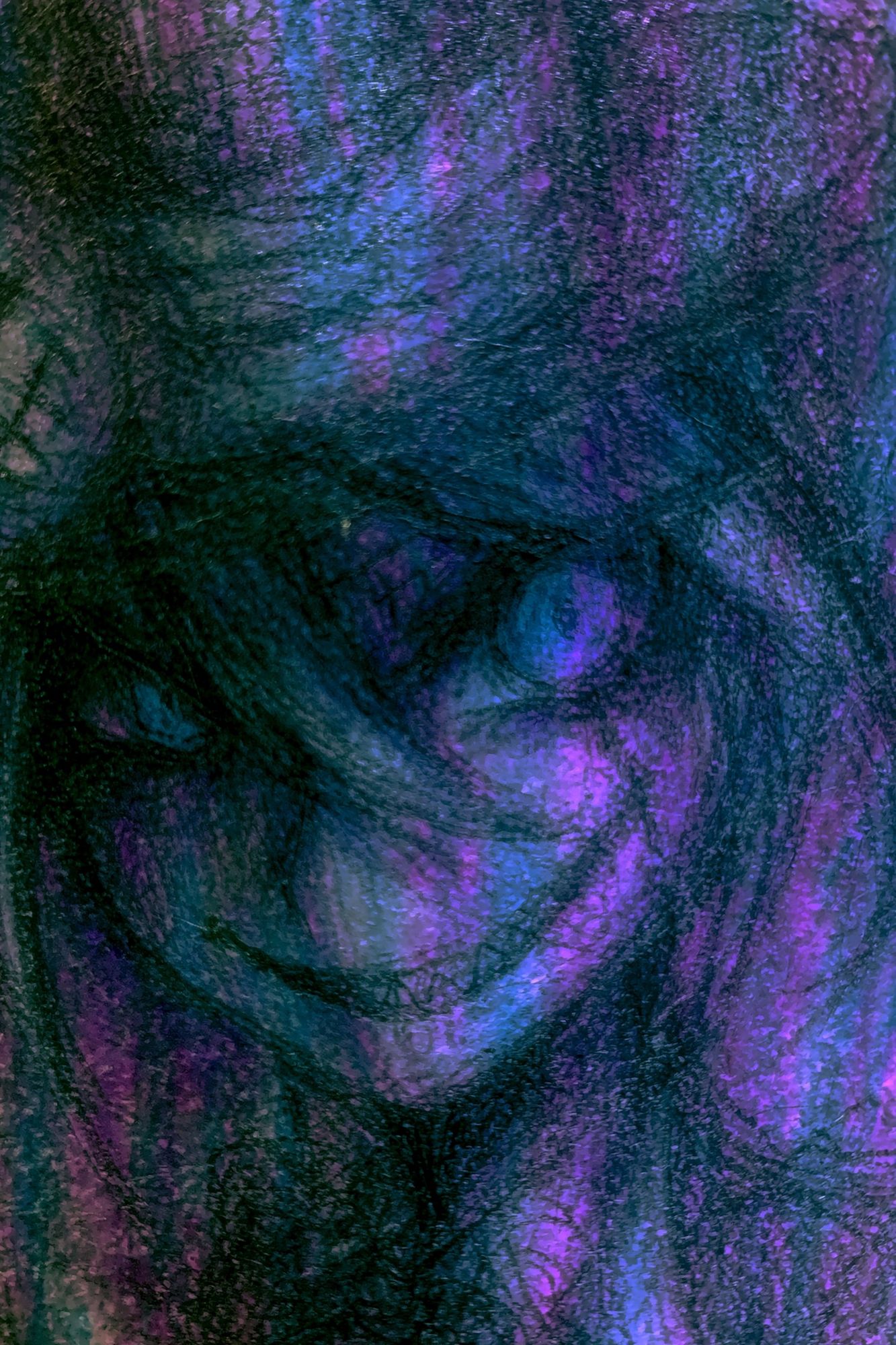 Nebula Swirl Abstract Poster. poster — abstract art
