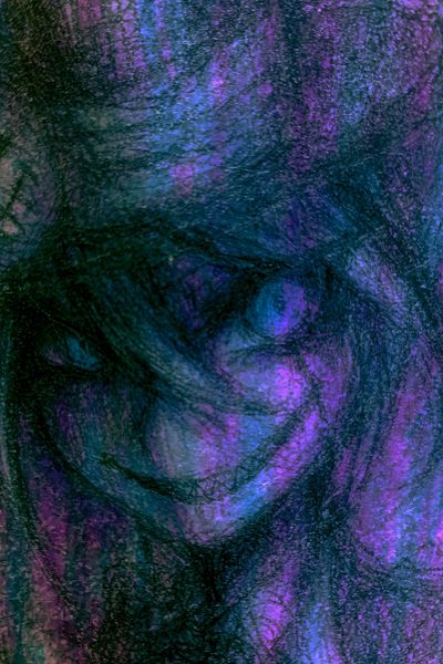 Nebula Swirl Abstract Poster.