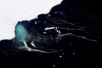 Mackenzie Bay, Antarctica ice shelf.