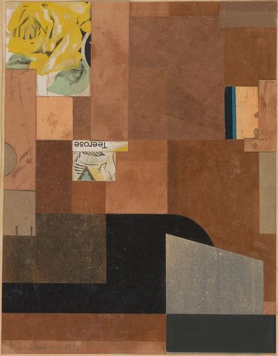 Tea Rose (1924) Kurt Schwitters. poster print