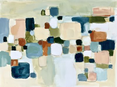 Soft Geometric Blocks Abstract Poster. poster