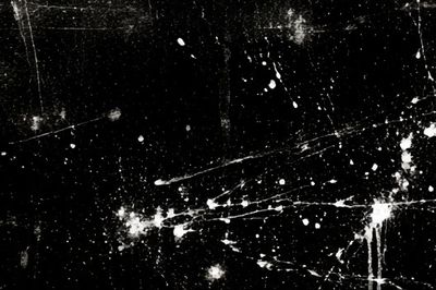 Black Splatter Abstract Poster. poster