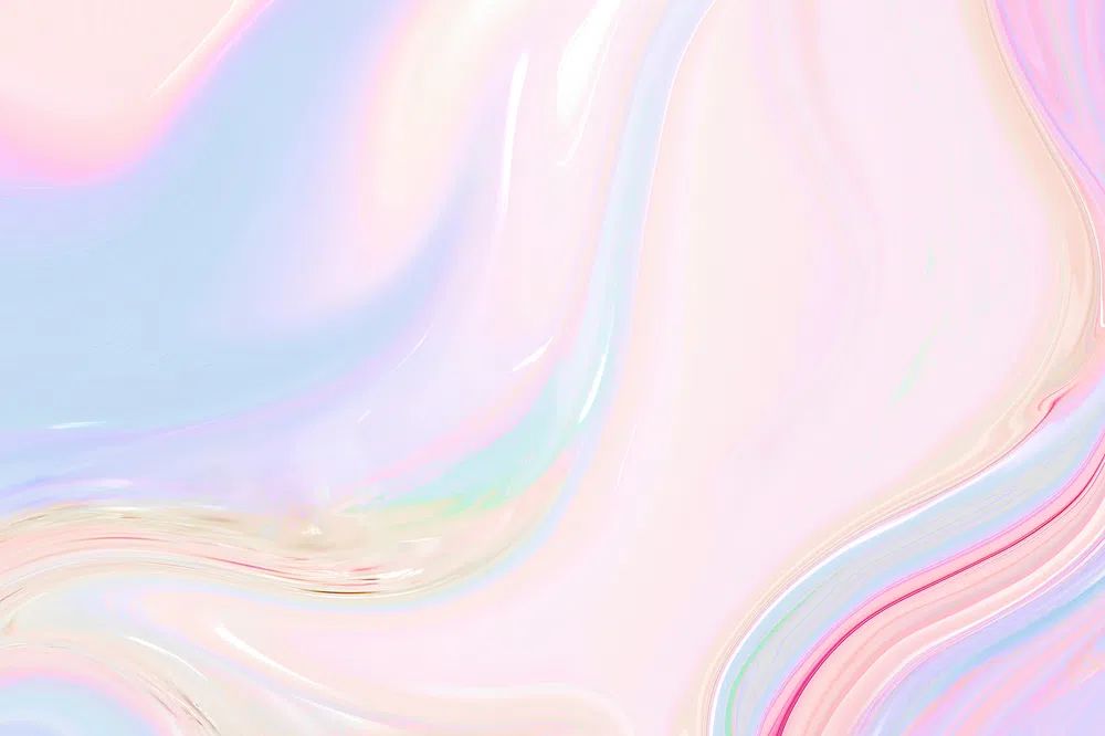Abstract pastel holographic textured background. poster — abstract art