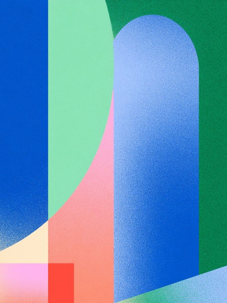 Color Arc Abstract Poster. poster — abstract art