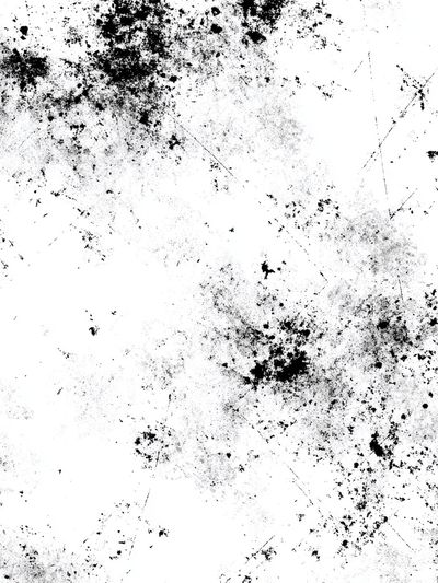 Ink Splatter Black-White Poster. poster print