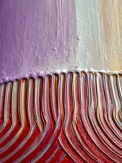 Textured Color Flow Abstract Poster. poster