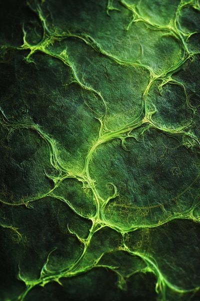Emerald Veins Abstract Poster. poster print