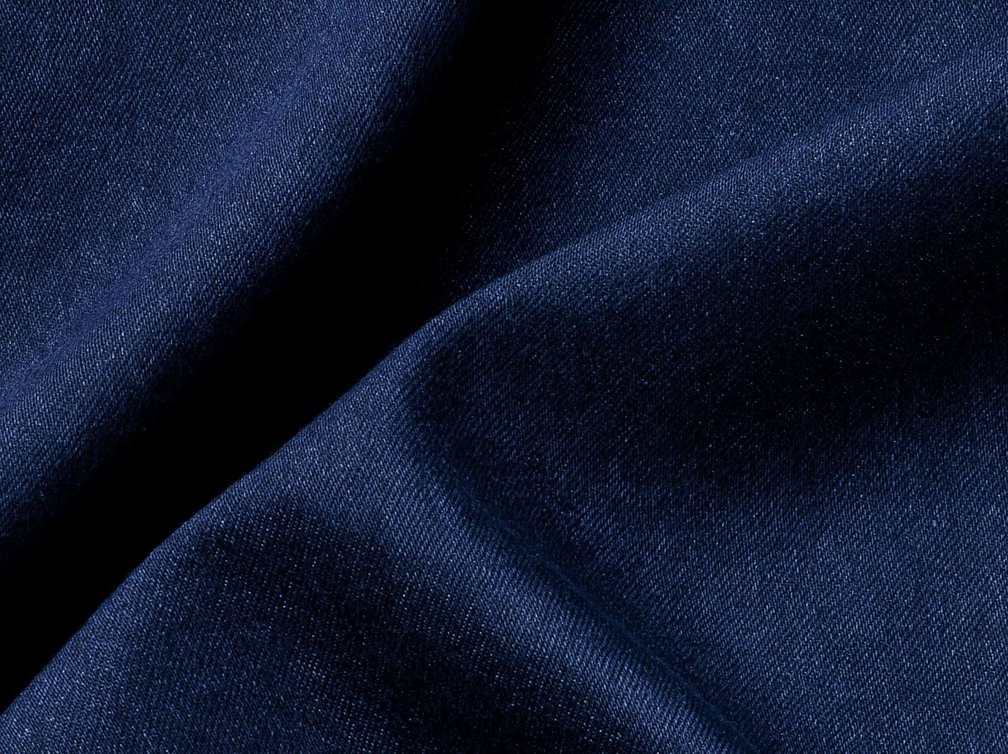 Deep Indigo Denim Texture Poster. poster — abstract art