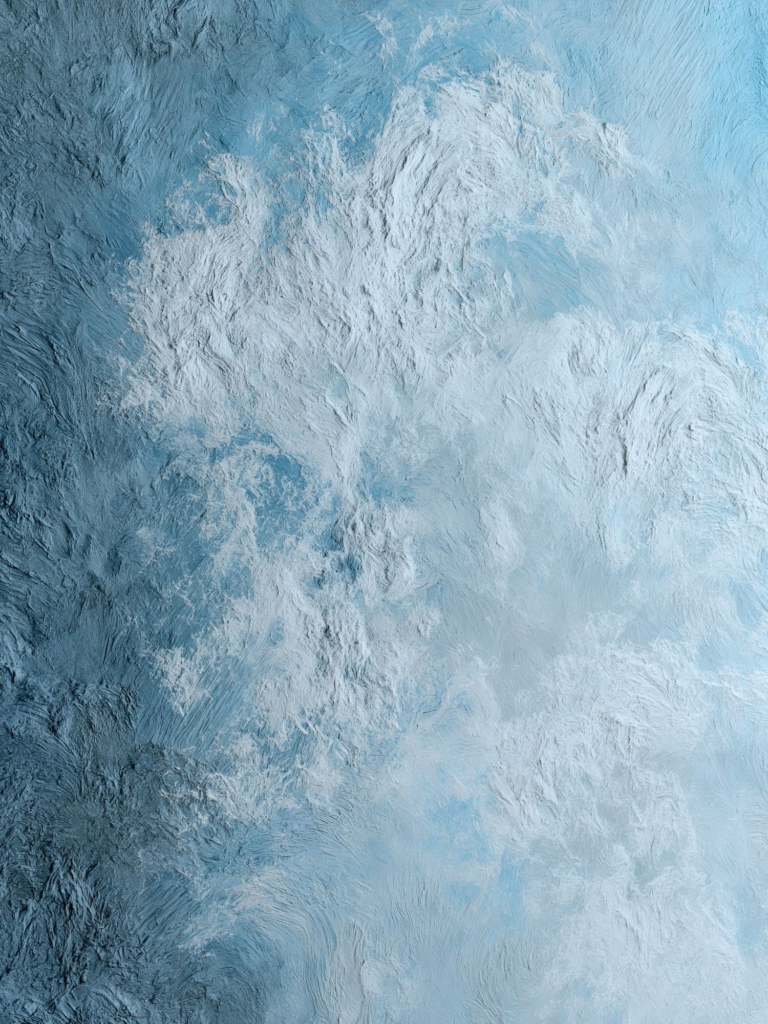 Blue Cloud Texture Abstract Poster. poster detail