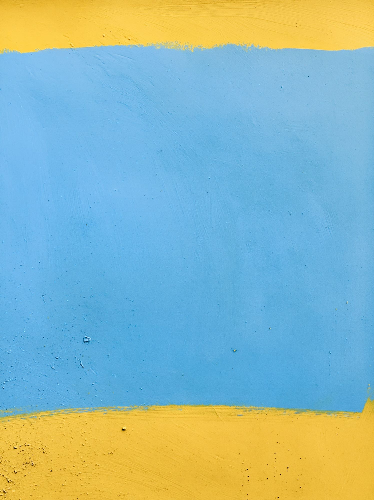 Blue and Yellow Abstract Poster. poster detail