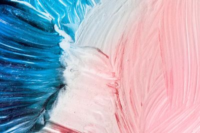 Oil paint strokes textured background. poster print