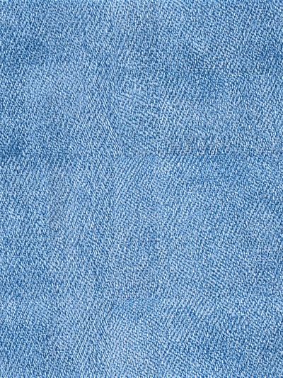 Blue Denim Texture Print. poster