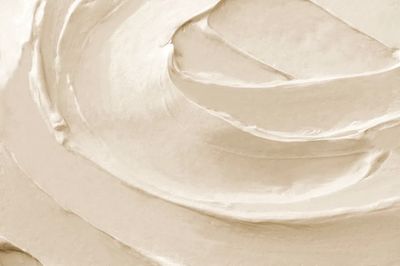 Icing frosting texture background close-up. poster print