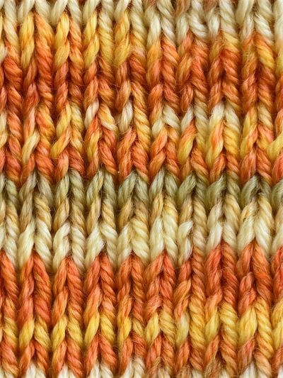 Autumn Knit Texture Abstract Print. poster