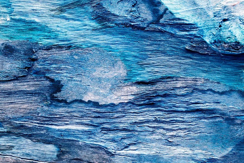 Blue Ocean Texture Abstract Print. poster — abstract art