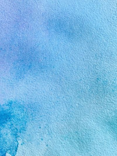 Blue Watercolor Texture Poster.