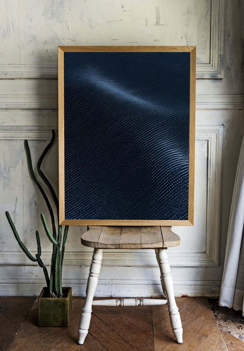 Midnight Wave Texture Poster. — room view 1