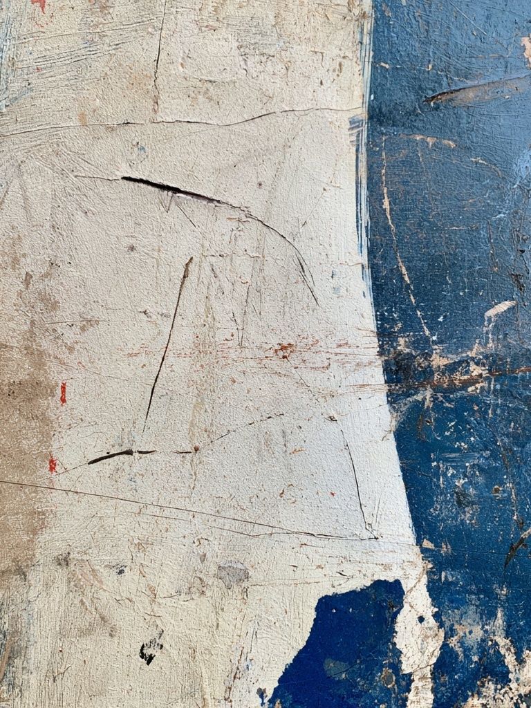 Weathered Blue Texture Poster. poster detail
