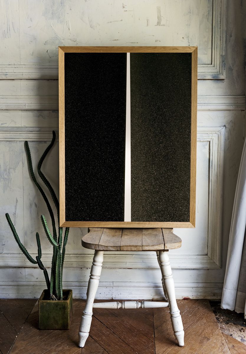 Minimal Black Texture Poster. room preview