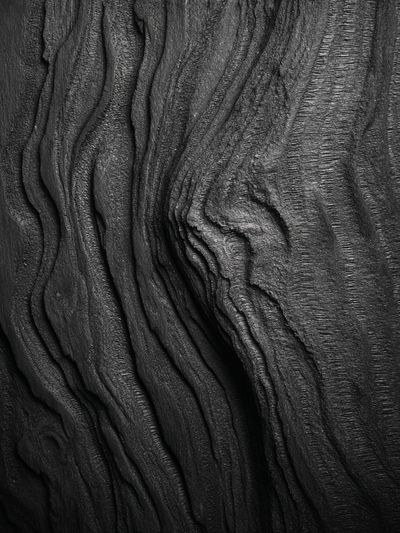 Charcoal Wood Grain Abstract Poster. poster