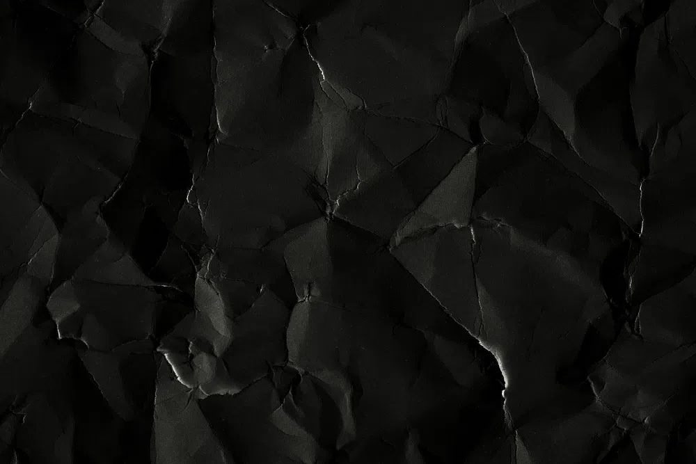 Scrunched up paper textured backdrop. poster — abstract art