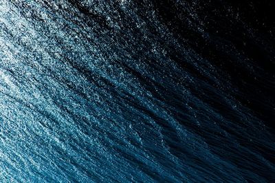 Blue ocean with mild waves. poster print