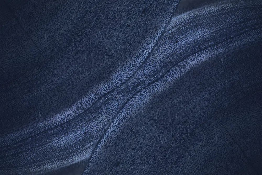 Blue rough concrete wall background. poster — abstract art