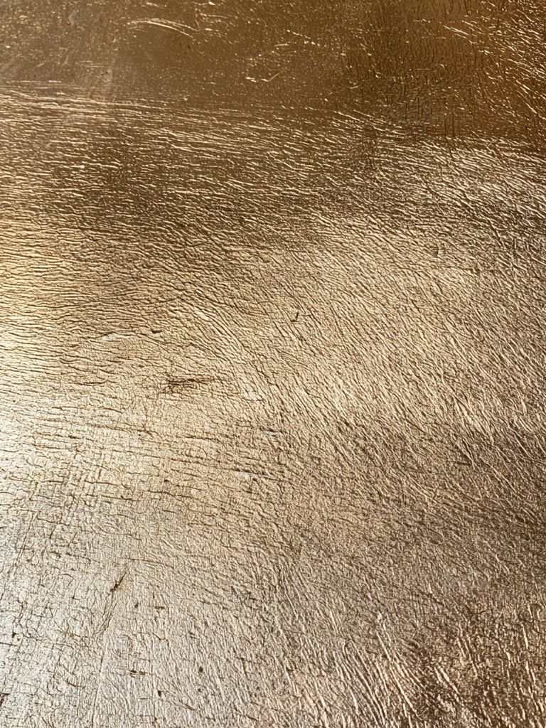 Golden Metallic Texture Print. poster — abstract art