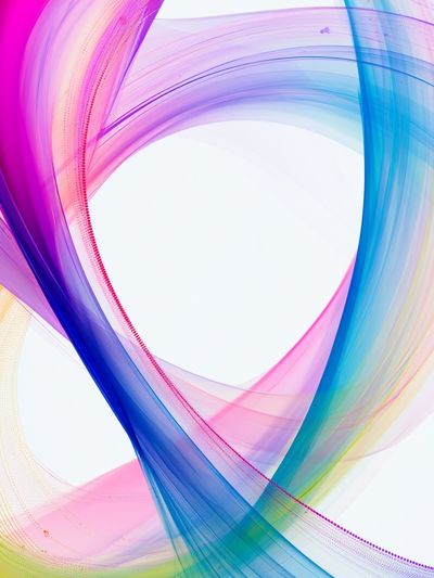 Color Wave Abstract Poster.