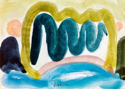 Arthur Dove 's Pond Sunlight. poster print