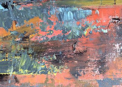 Abstract Colorful Texture Poster.