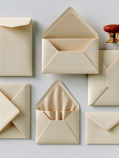 Minimal Envelope Abstract Print. poster