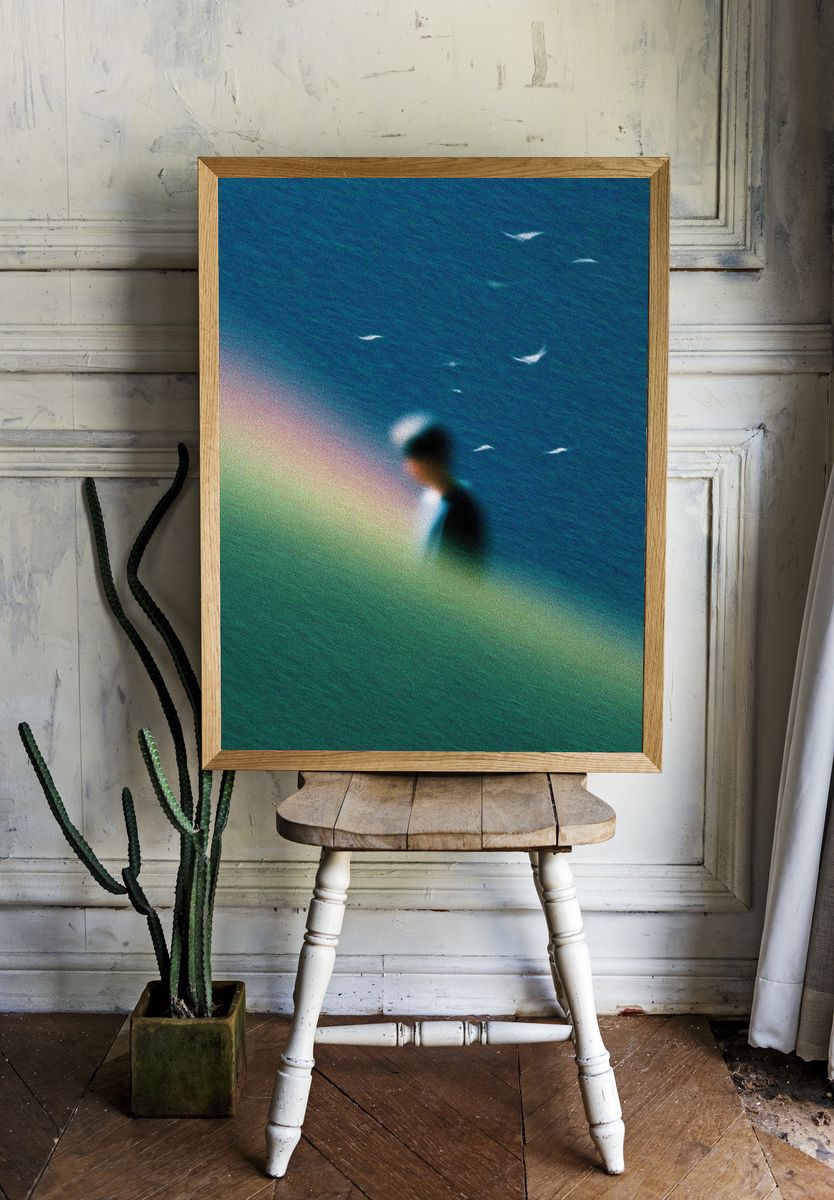 Abstract Figure in Nature Poster room preview