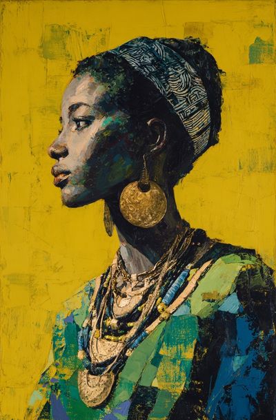 African Woman Portrait