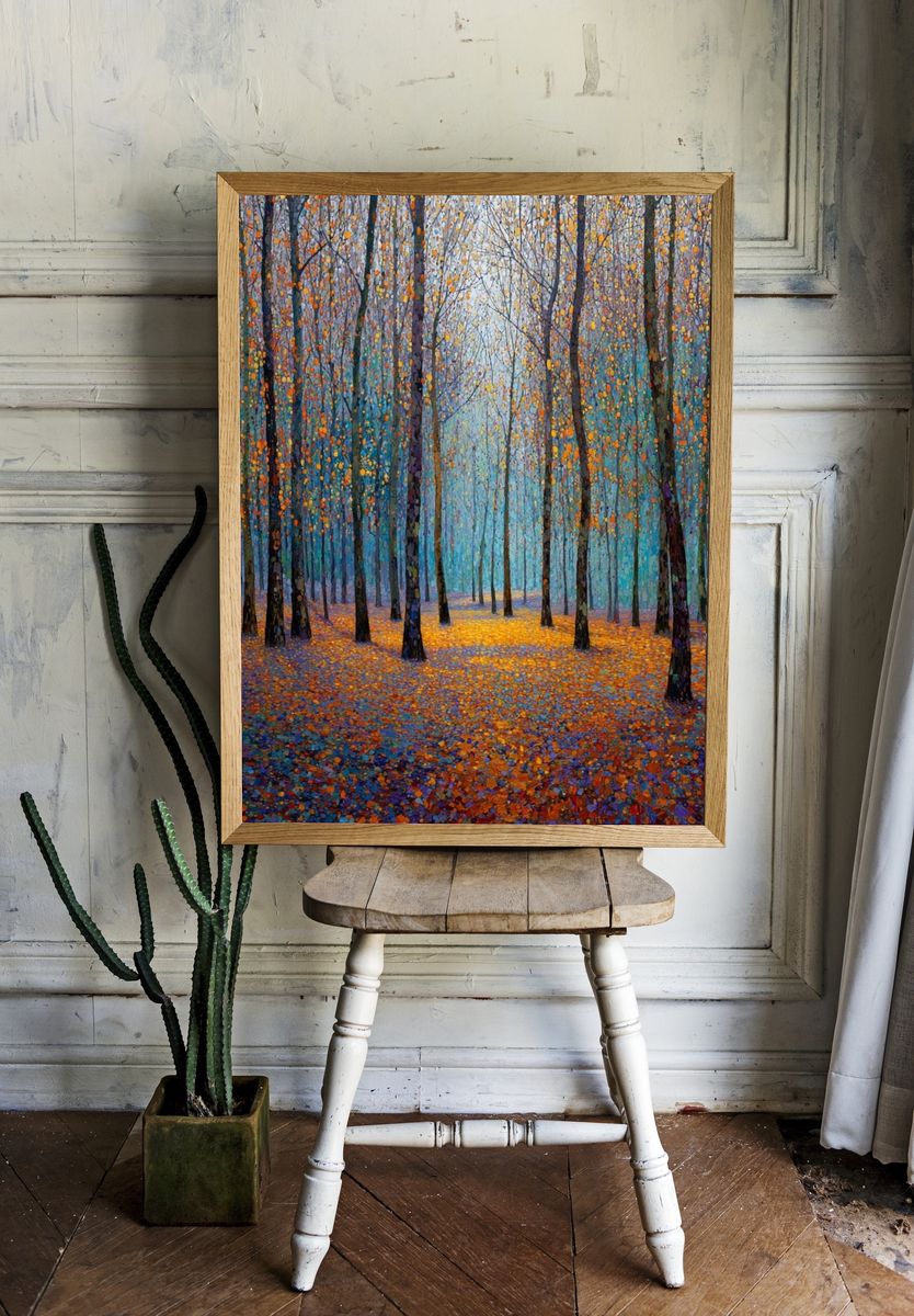 Autumn Forest — Fine Art Print room preview