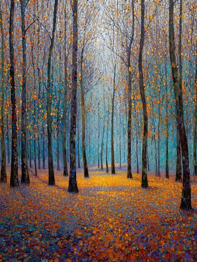 Autumn Forest — Fine Art Print. poster