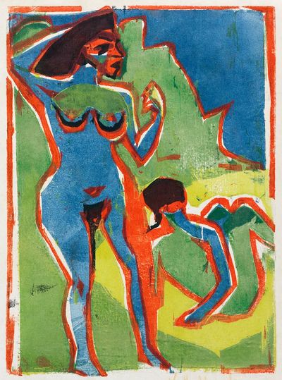 Abstract Figures — Fine Art Print. poster print