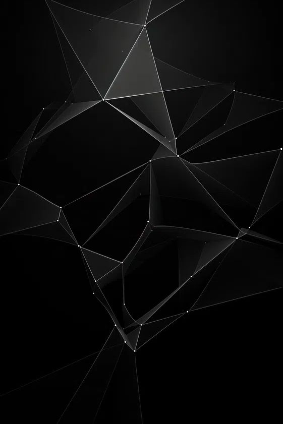 Abstract Geometric Lines Poster. poster — abstract art