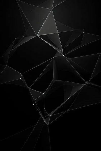 Abstract Geometric Lines Poster. poster print