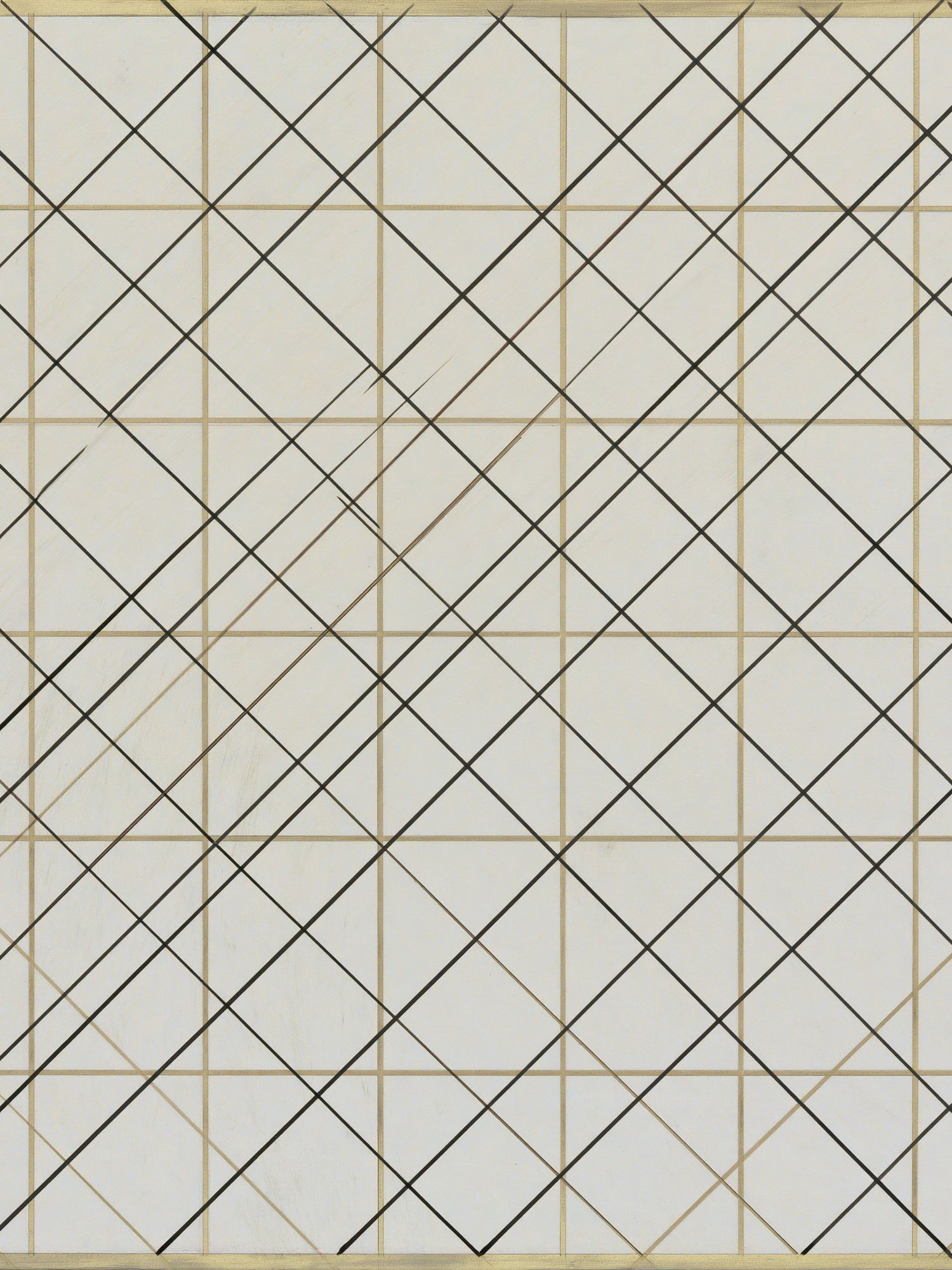 Geometric Grid Abstract Print. poster — abstract art
