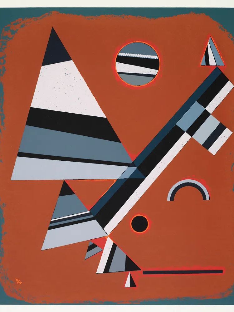 Gris (1931) Wassily Kandinsky. Original. poster — abstract art