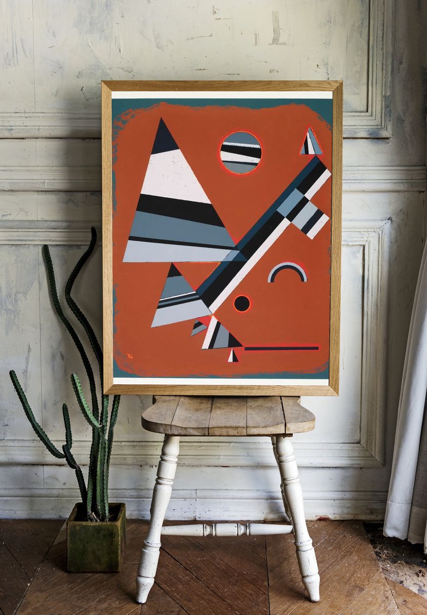 Gris (1931) Wassily Kandinsky. Original. — room view 1