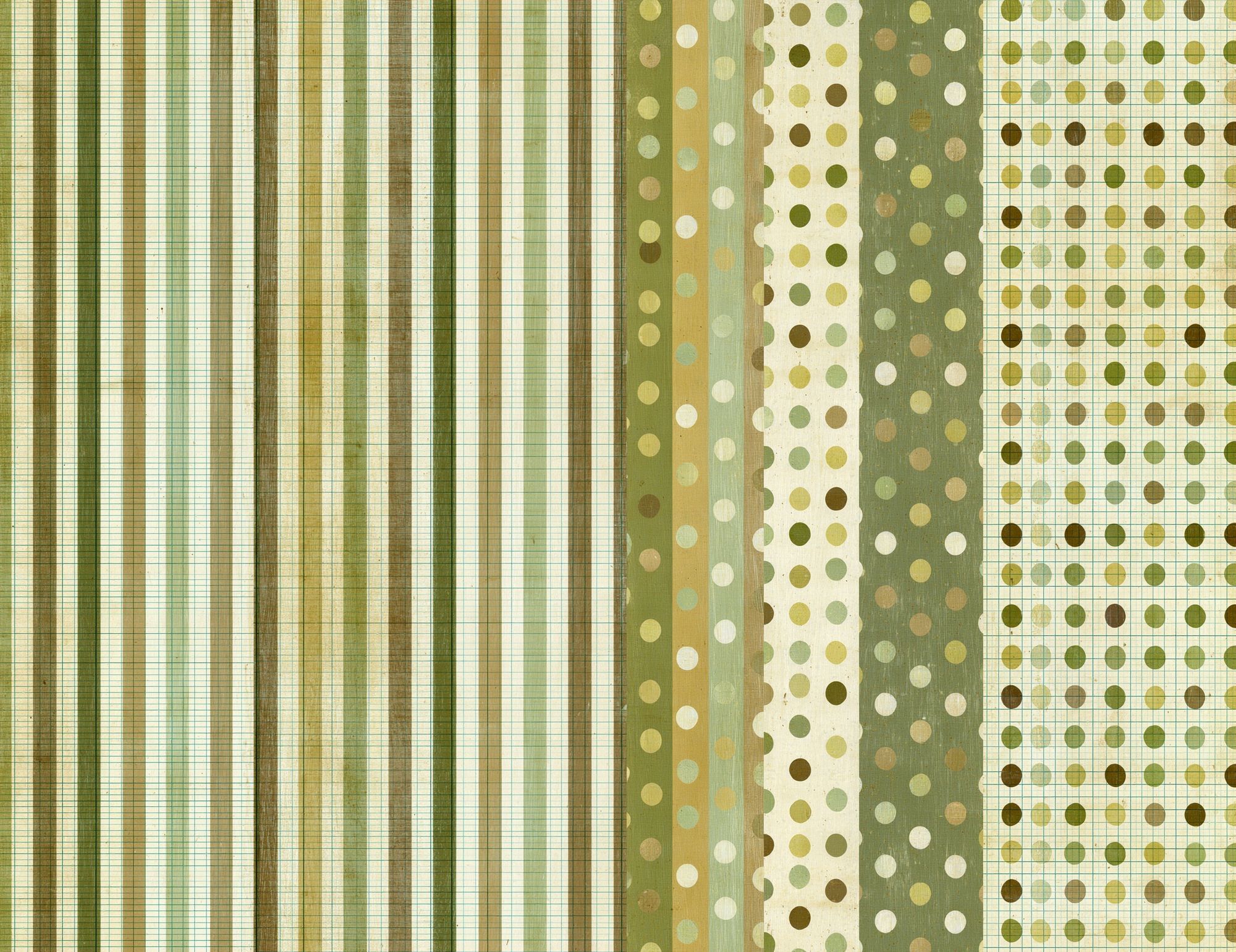 Muted Geometric Grid Poster. poster — abstract art
