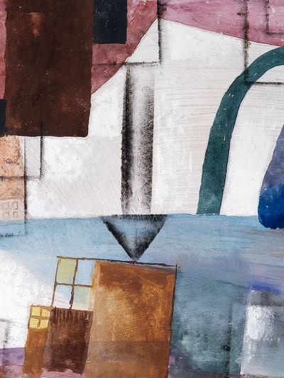 Abstract Geometric Shapes Poster.