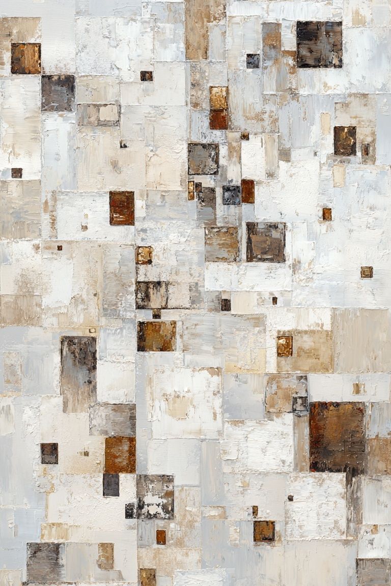 Abstract Geometric Texture Poster. poster detail