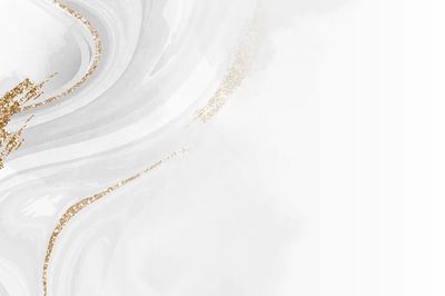 Abstract Gold and White Marble Poster. poster print